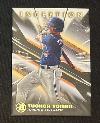2023 Bowman Inception Tucker Toman Prospect. Blue jays.  Card #12