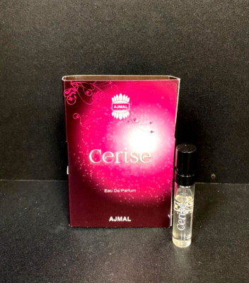 AJMAL Perfume Cerise for Women 0.05 oz 1.5ml EDP Spray NEW ON CARD