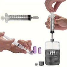 10ml Plastic Perfume Syringe Dispense Unscented, PVC-Free
