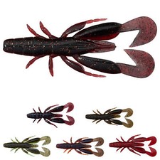 Illex Chunk Craw Rubber Bait Crab Rubber Crab Black Perch Zander Pike