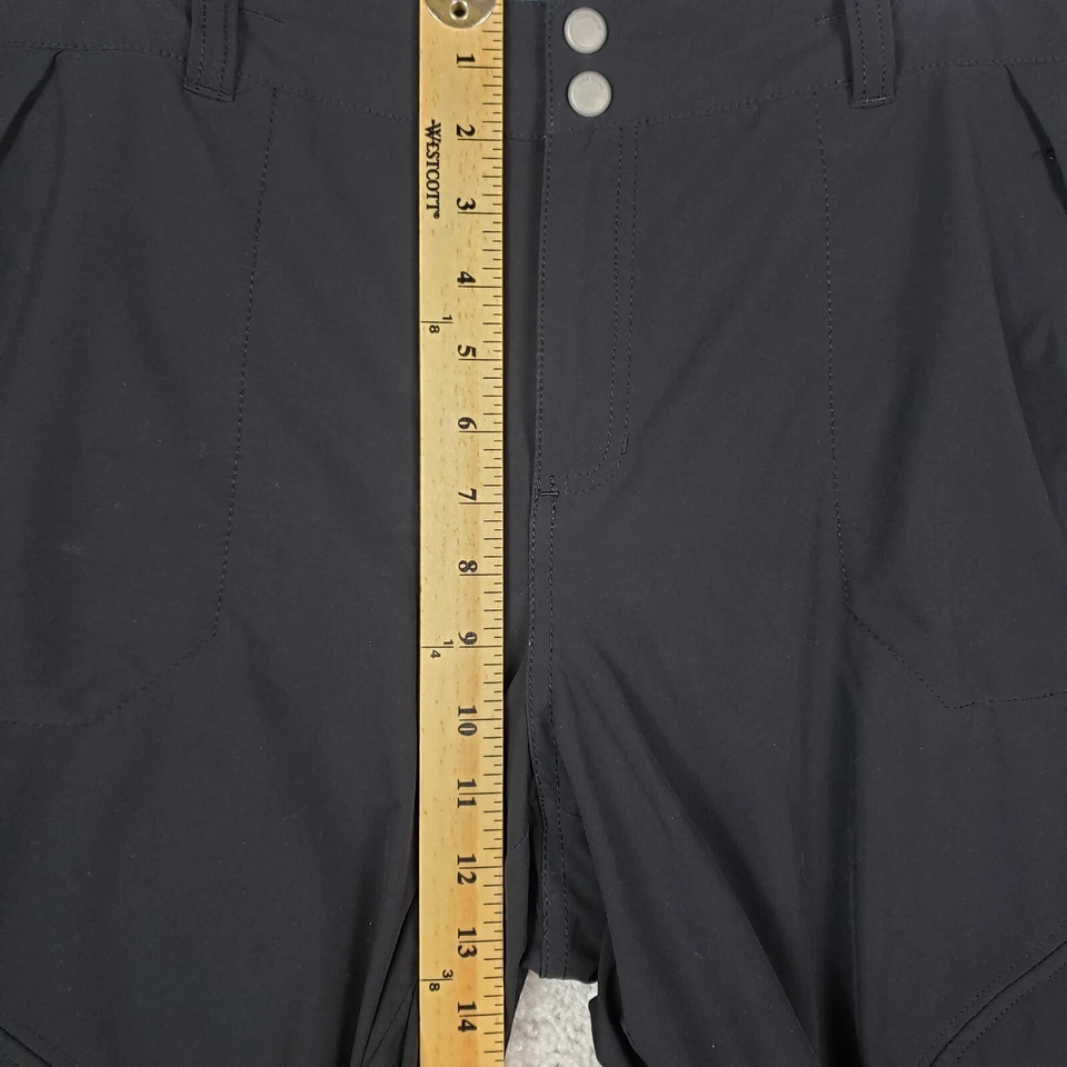 Calça Eddie Bauer 16 bootcut carga lã forrada ao ar livre preta medida 38x31 - Imagem 4 de 4