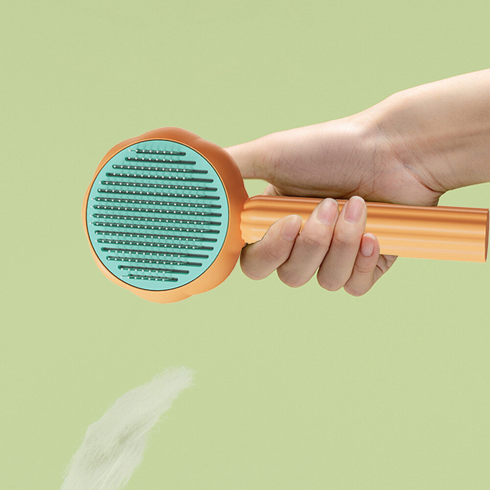 Cat Grooming Brush Durable Tangled Hair Massage Comb Dematting Comb Pet