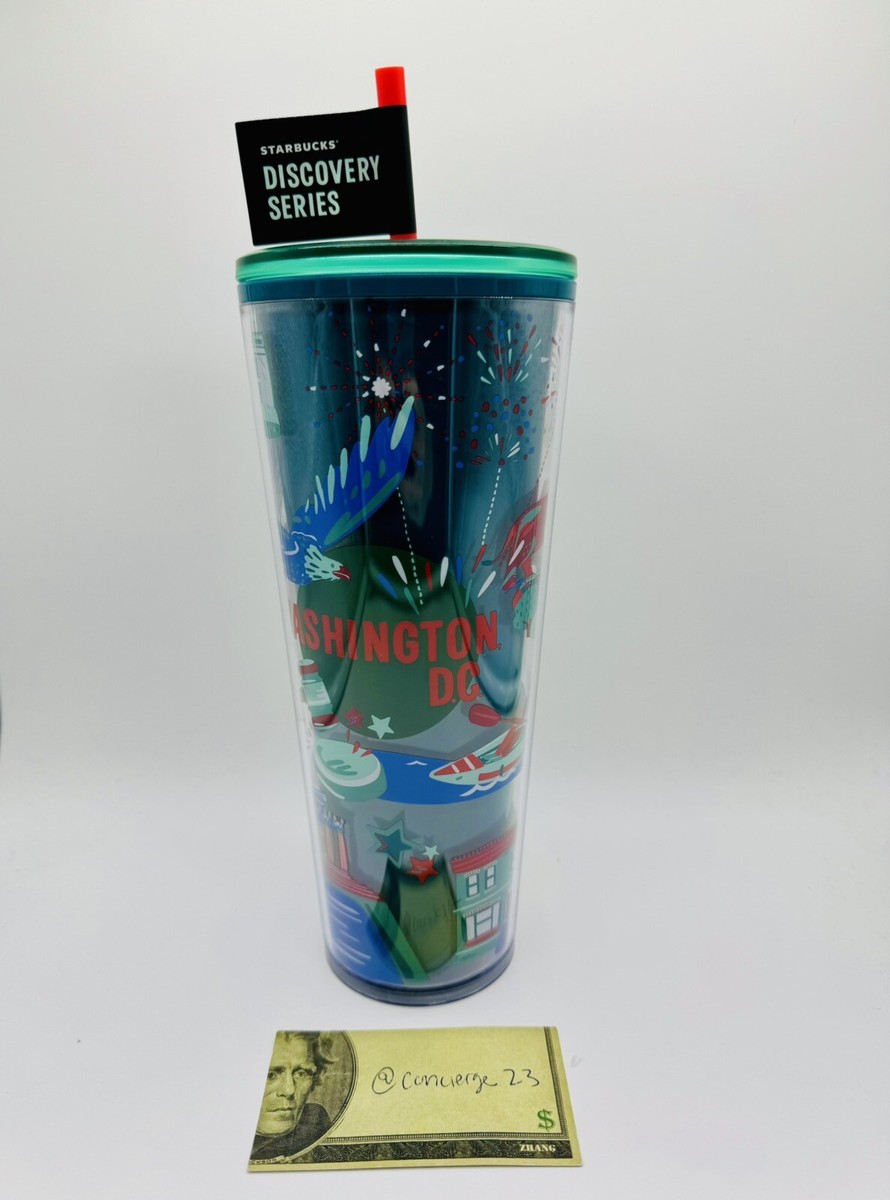 New Starbucks Washington DC Discovery Series Cold Cup Tumbler 24