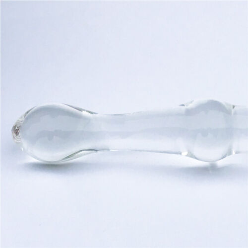 Glass Crystal Open Double-ended Plug Male Female Restraint Heart Beads Ball Plug - Photo 46/46