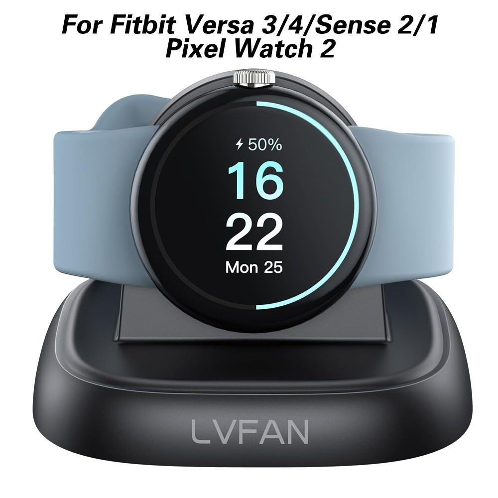 Charger Dock Stand For Google Pixel Watch 2/Fitbit Versa