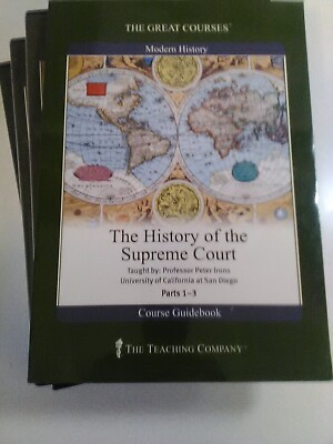 The Great Courses The History of the Supreme Court by Peter Irons