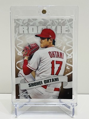 Aazon.co: 1) Int Shohei Ohtani Angels Rookie Card 2018 Leaf HYPE