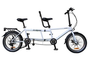 Ecosmo Roues Nouveau Pliant Acier Tandem Velo 7 Vitesses f07w Ebay