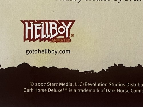 Hellboy Animated Sculpted Magnet Dark Horse Deluxe 2007 Neu - Bild 4 von 4