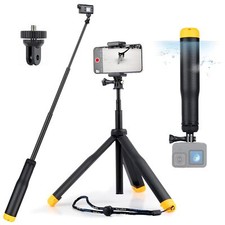 Floating Hand Grip Underwater Waterproof Selfie Stick for GoPro Hero 13 12 11...