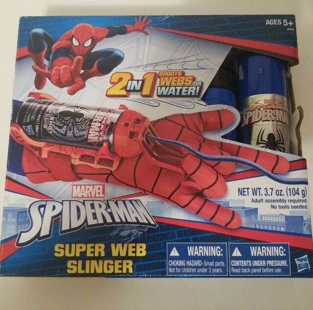Marvel SpiderMan Super Web Slinger eBay