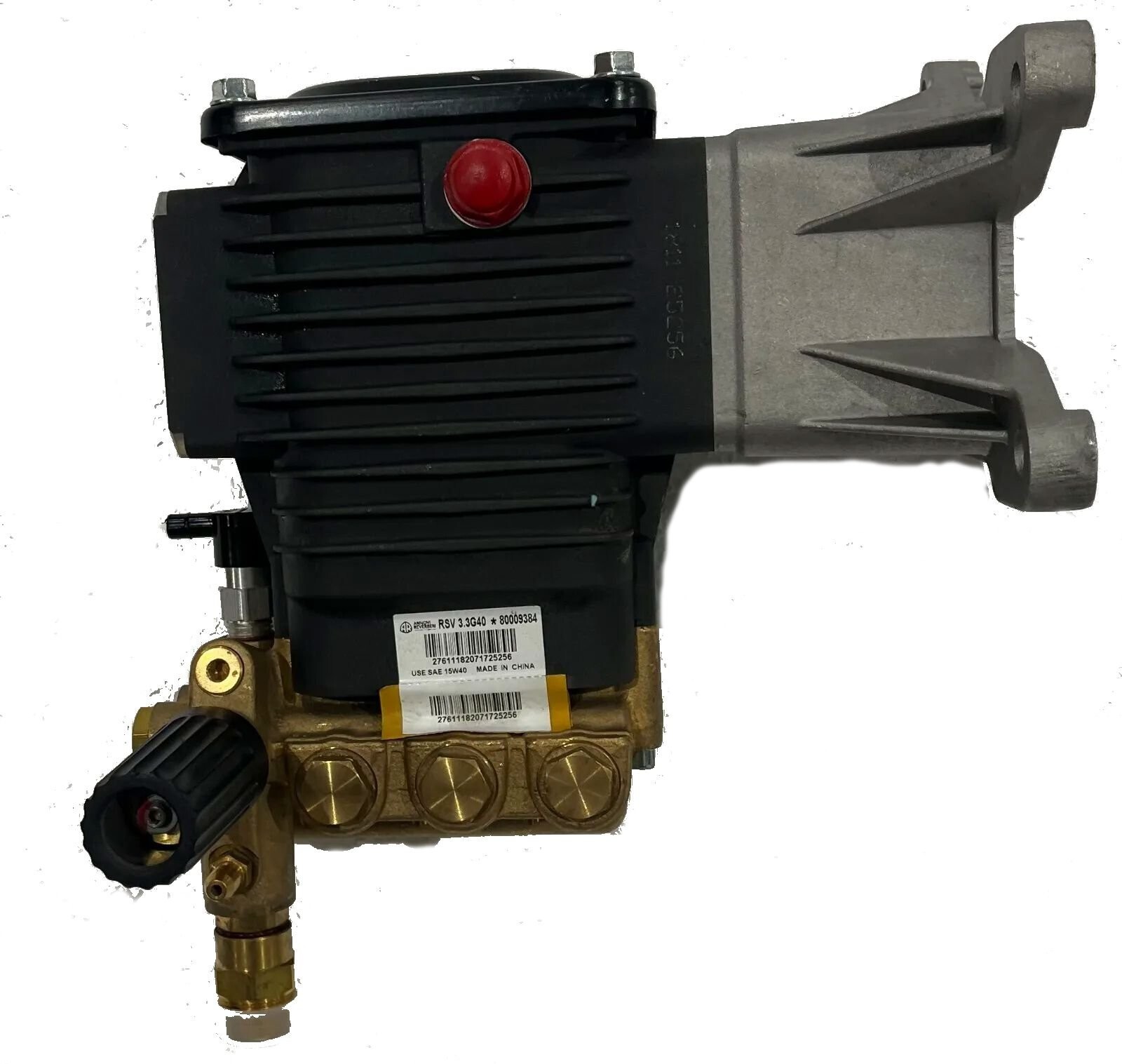 Annovi Reverberi Pressure Washer Horiz Triplex Pump 4000psi 3.3 GPM RSV3.3G40