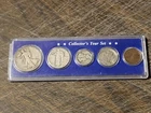 1929 Coin Collector's Year Set - Penny to Silver Walking Liberty - Very Good - 3
