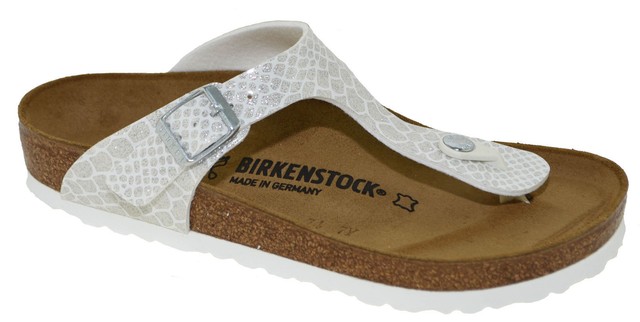 magic snake white birkenstocks