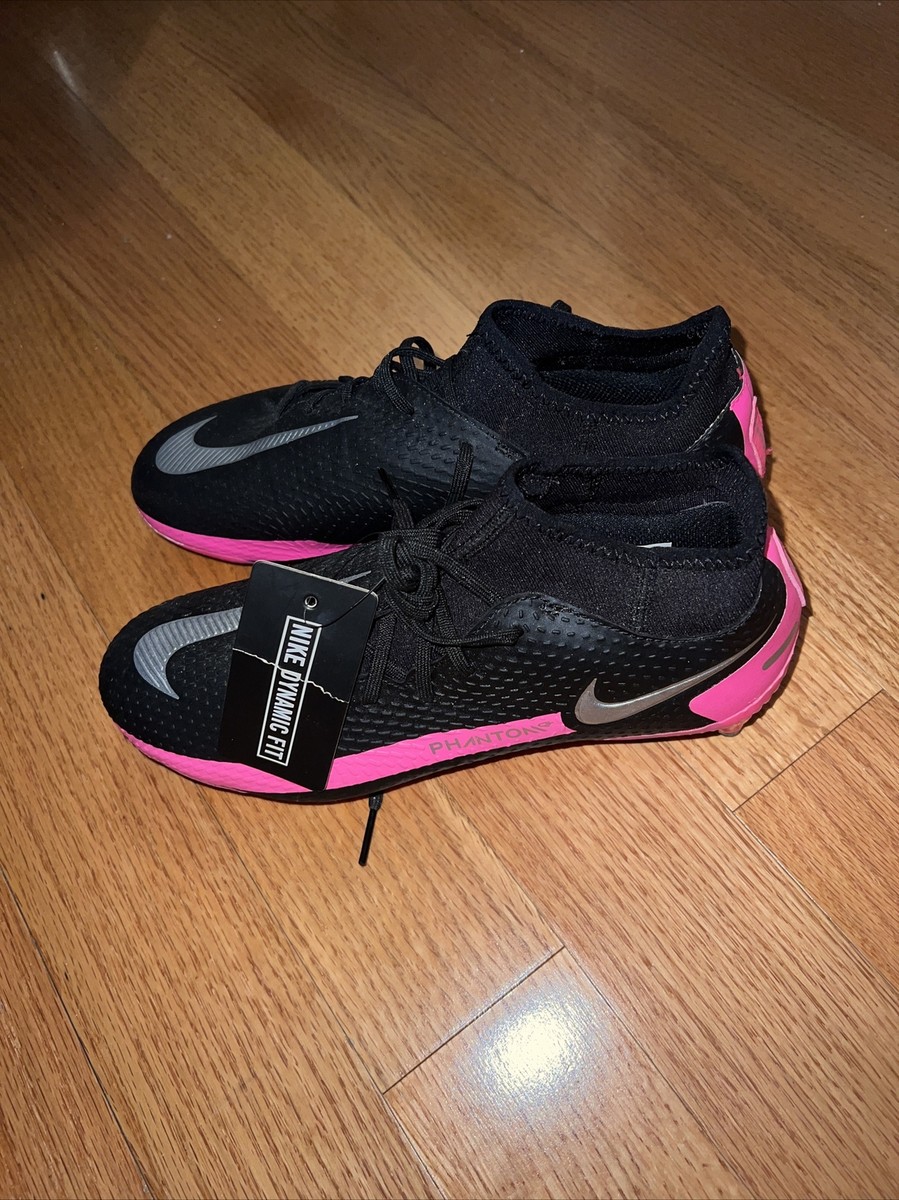 Nike Phantom GT Elite FG ACC Women's Size 6.5 Soccer Cleats Black