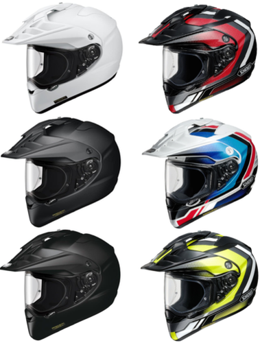 SHOEI Hornet ADV Navigate Plain Motorcycle Motorbike Full Face Helmet | eBay