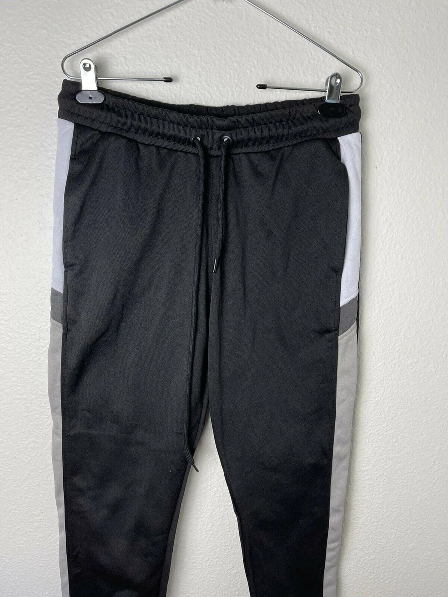 Mens Burnside Slim Fit Jogger Track Pants Sweatpants Sz Large L