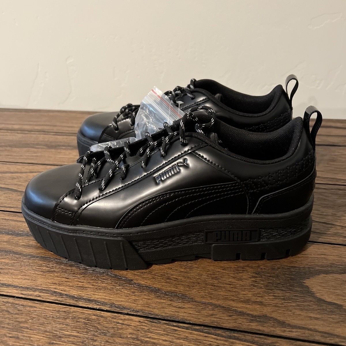 Puma Dua Lipa Woman's Sneakers Mayze Flutur Platform Black 388013