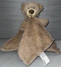 Kellytoy Brown Teddy Bear Plush Baby Lovey Security Blanket