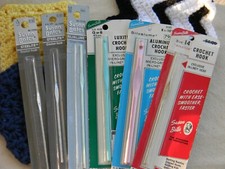 Susan Bates Crochet Hook in original packaging, You Pick, each, collectable, NOS