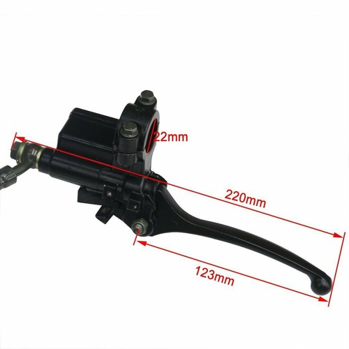 Hydraulic Front Brake Caliper Cylinder Master For Mini Bike Go Kart ATV Pit Bike - Picture 3 of 8