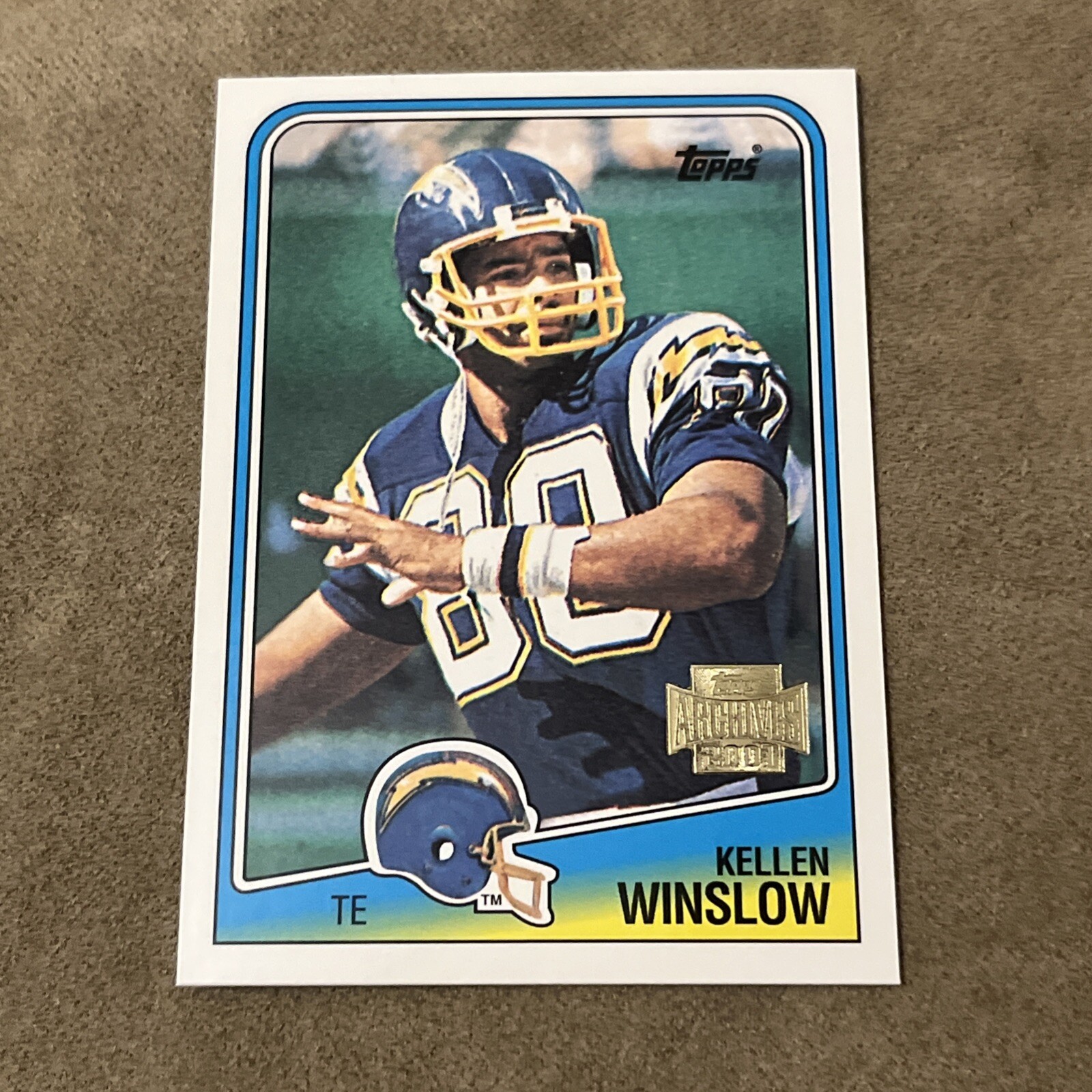 2001 Topps Archives - #139 Kellen Winslow