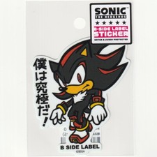 Sonic The Hedgehog x B-Side Label Sticker Shadow Waterproof Sega Games Japan