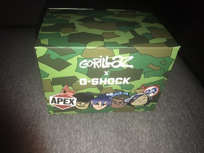 gorillaz g shock watch ebay
