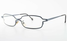 L.A. Eyeworks Glasses Lasso 447 Titanium Frame Unisex Los Angeles Gray Blue 2001