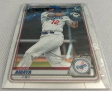2020 Bowman Chrome Baseball Prospects Jacob Amaya Los Angeles Dodgers #BCP-3