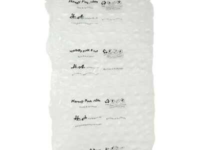 QUILT AIR BUBBLE PILLOW CUSHION FILM FOR MINI PAK'R MACHINE 1312ft 400m ROLL NEW