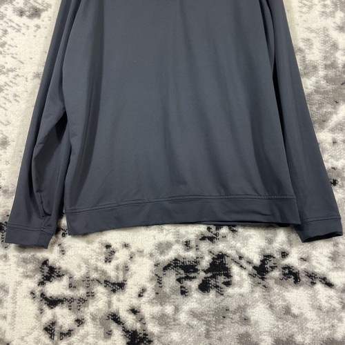 Peter Millar Wicking 1/4 Zip Pullover Mens Size Extra Large Black Stretch Golf - Picture 5 of 14