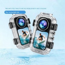 Diving Case For Insta360 X6 60m Panoramic Camera Waterproof Protective Shell