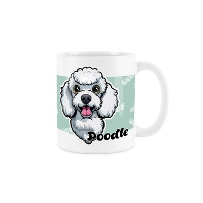Pudeltasse - Cartoon Hunde Keramik Tee/Kaffee Geschenk Tasse