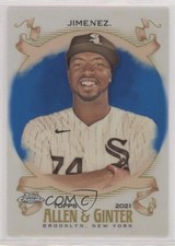 2021 Topps Allen & Ginter Chrome Blue Refractor 14/150 Eloy Jimenez #103 0tx6