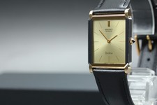 Vintage 1984 Seiko Dolce 7730-5020 Bicolor Ta...