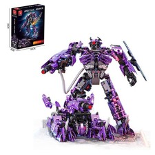 Transformer Mecha T2097 2-in-1 1058pcs Models DIY Small-Piece Building Blocks