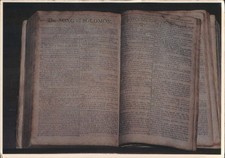 Religious NPS Photo Hodgenville, Kentucky KY Abraham Lincoln Family Bible, 1799