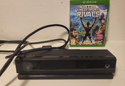 Original Microsoft XBOX ONE KINECT  in SCHWARZ + Kinect Sports Rivals