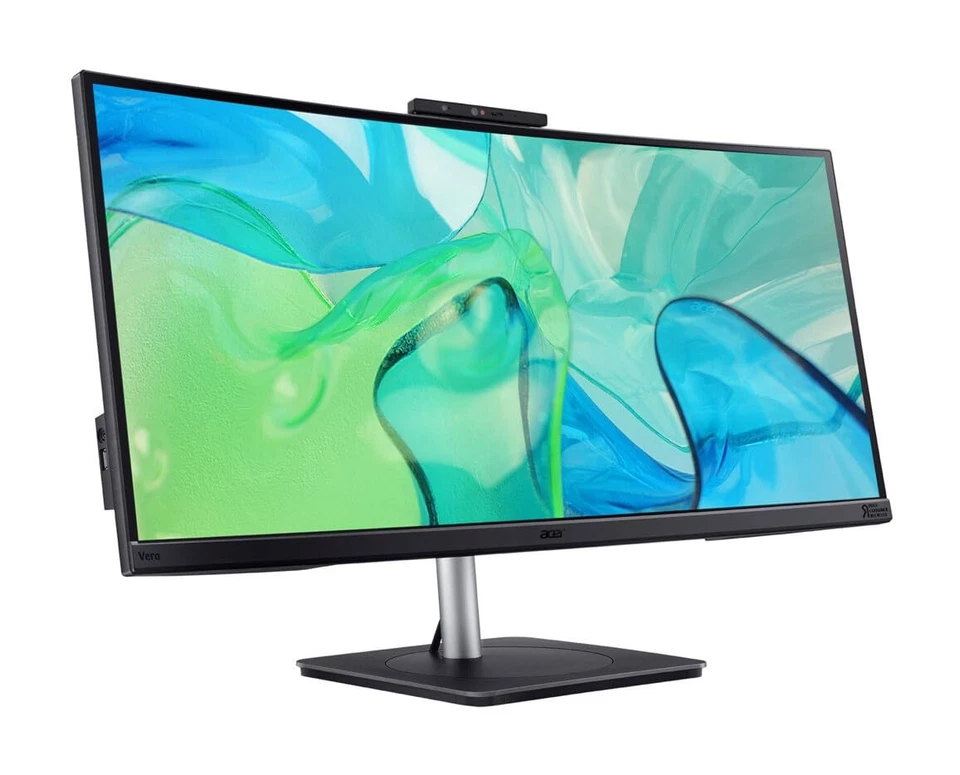 Acer Vero CB343CURD: 34 Zoll UltraWide Monitor mit 5MP Webcam und Dockingstation - Bild 3 von 4