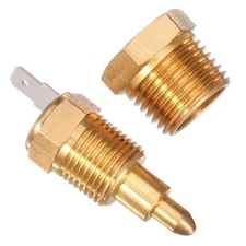 3/8" NPT 185 To 200° Electric Radiator Fan Power Thermostat Temp Switch Parts