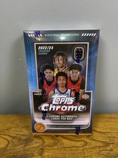 2022-23 Topps Chrome Basketball OTE Overtime Elite Hobby Box Factory Sealed 