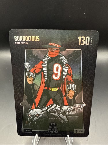 2024 Bo Jackson Battle Arena Joe Burrow Burrocious BATTLEFOIL Steel 1st Edition