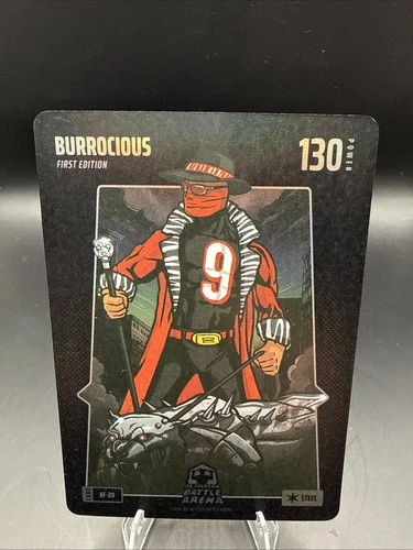 2024 Bo Jackson Battle Arena Joe Burrow Burrocious BATTLEFOIL Steel 1st Edition