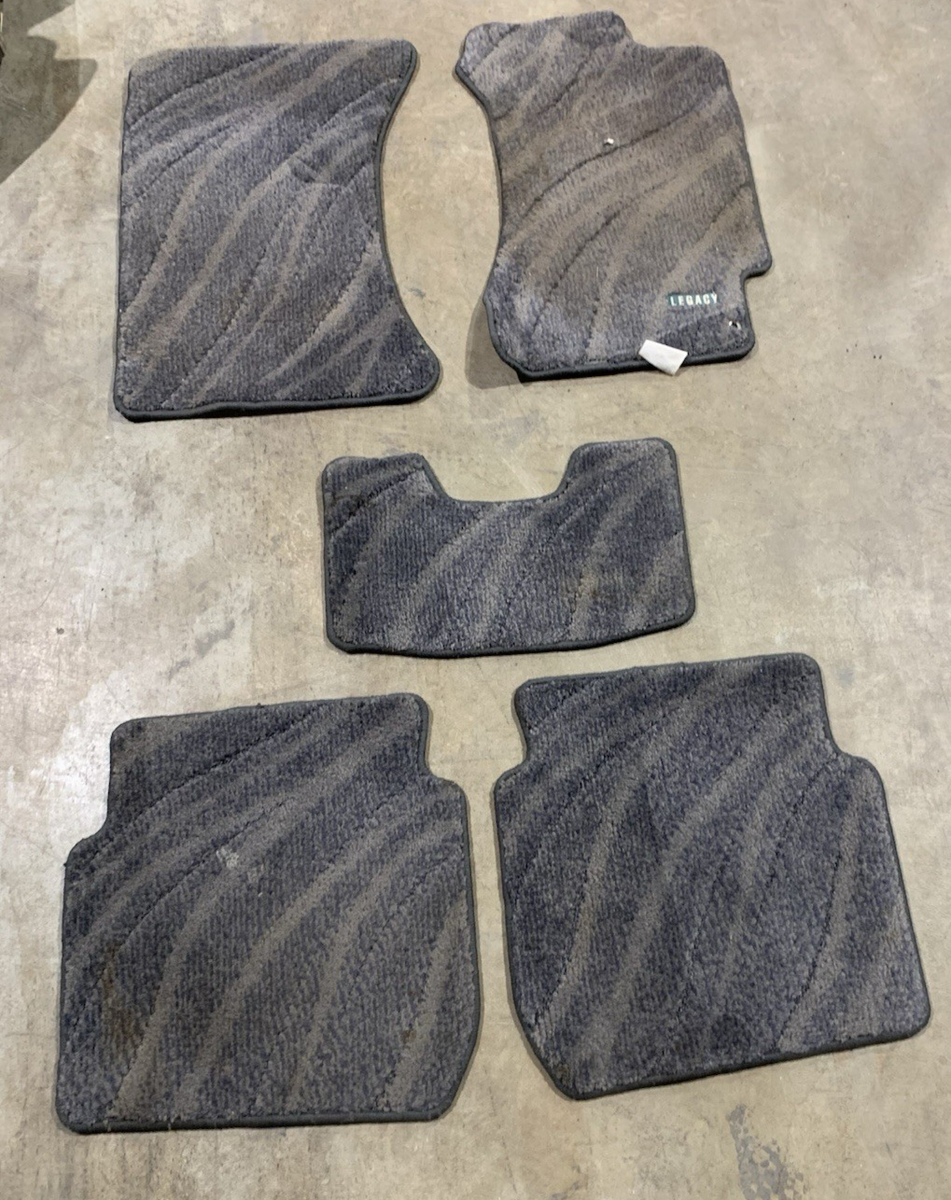 JDM OEM RHD Subaru Forester SF5 Used Floor Mats 1997-2002 Set of 5