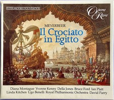 Meyerbeer: Il Crociato in Egitto - David Parry 4 CD Box Set 1991 Opera Rara