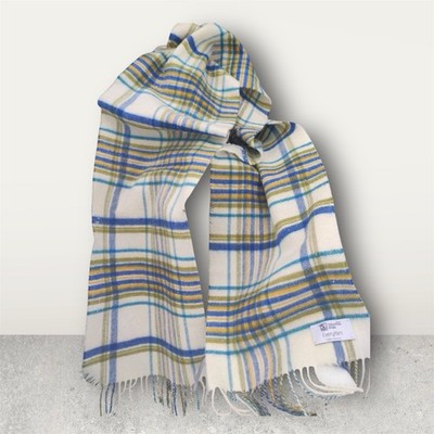 Johnstons of Elgin 100% Cashmere Scarf Made in Scotland 65in x 10in