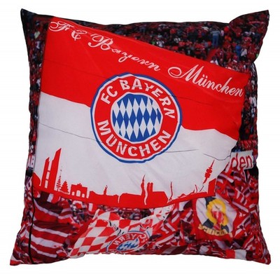 FC Bayern München Kissen - Fankurve - 40 x 40 cm | Dekokissen | FCB