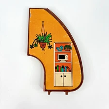 Kenner Tree Tots Family Treehouse Wall Mantel Panel Piece 1970's Replacement