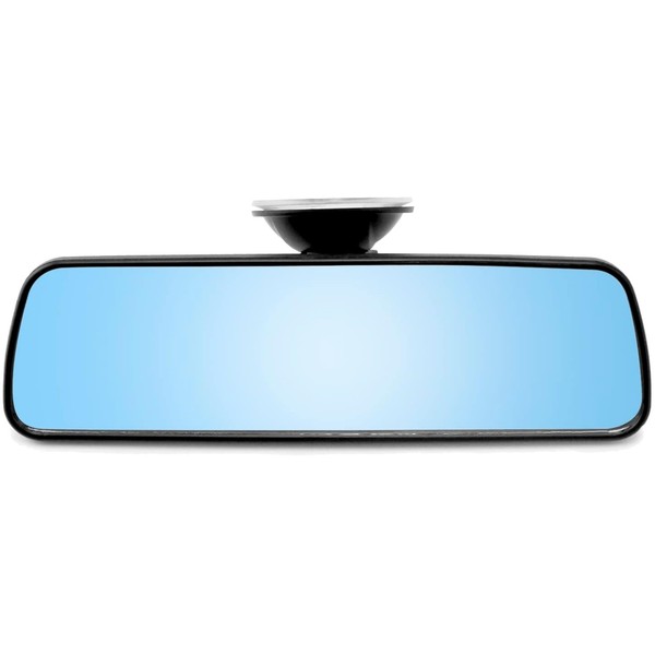 Auto RüCkspiegel 200X60 Mm Mit Saugnapf, 360° Drehbar, Universal FüR Auto SUV-image